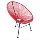 Acapulco Lounge Sessel Rot 01