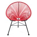Acapulco Lounge Sessel Rot 01