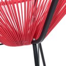 Acapulco Lounge Sessel Rot 01
