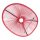 Acapulco Lounge Sessel Rot 01