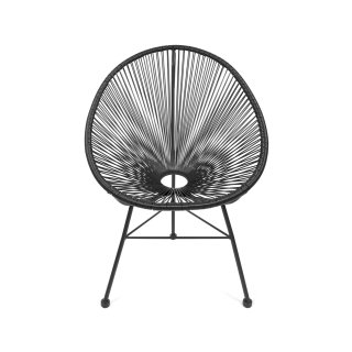 Acapulco Lounge Sessel Schwarz