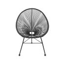 Acapulco Lounge Sessel Schwarz