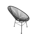 Acapulco Lounge Sessel Schwarz