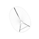 Acapulco Lounge Sessel Weiss Gestell Schwarz