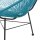 Acapulco Lounge Sessel Petrol Blau