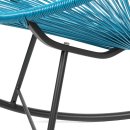 Acapulco Lounge Schaukelstuhl Petrol Blau