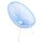 Acapulco Lounge Sessel Himmelblau Gestell Weiss