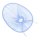 Acapulco Lounge Sessel Himmelblau Gestell Weiss