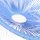 Acapulco Lounge Sessel Himmelblau Gestell Weiss
