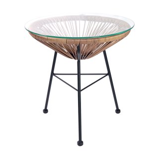 Acapulco Tisch Mesa Natur Braun