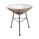 Acapulco Tisch Mesa Natur Braun