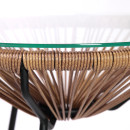 Acapulco Tisch Mesa Natur Braun