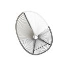 Acapulco Lounge Sessel Dunkelgrau Hellgrau Weiss