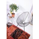 Acapulco Lounge Sessel Dunkelgrau Hellgrau Weiss